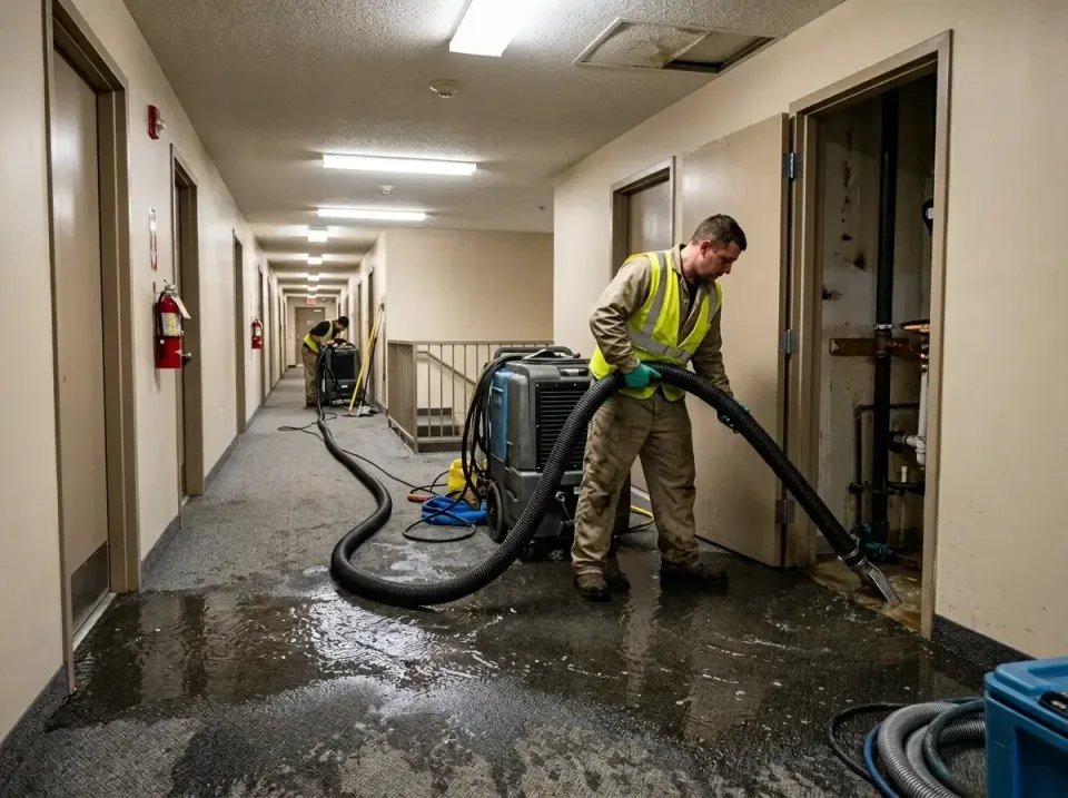 multi-unit-apartment-hallway-f-005 — frequently asked questions, Emergency Burst Pipe Water Extraction & Removal in Wilder,…